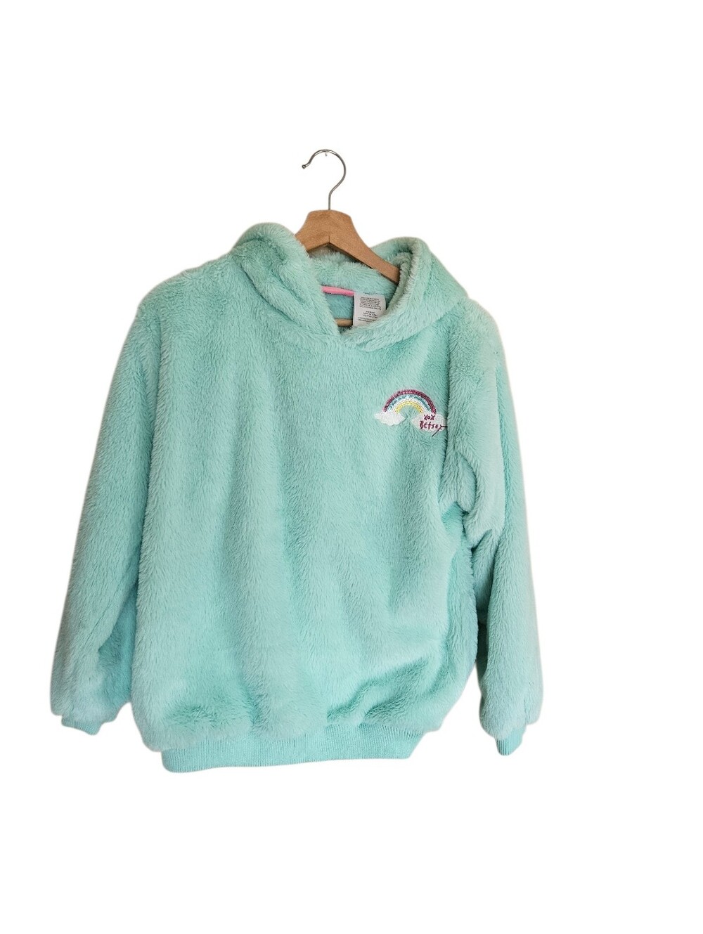 Betsey Johnson Girls Sweatshirt high-pile fleece Soft Girl Kawaii